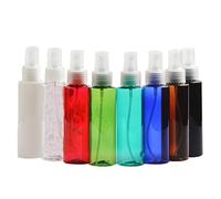 Kznifmk 20Pcs Portable Transparent Plastic Empty Bottle Refillable Bottles Perfume Bottle 100ML