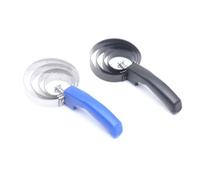 Kznifmk 2Pack Stainless Steel Horse Comb Kit with Touch Grip, Horse Sweat Cleaning Tool, Random Color, Fine Workmanship