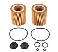 Kznifmk 2Pcs 11427640862 Filters Oil Grid Filters Elements Water Separator Auto Parts