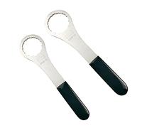 Kznifmk 2PCS Bicycle Bottom Bracket Wrench Spanner Repair Tool, BB48-12 for Praxis Works M30 OSBB & BB49-12 for BSA30