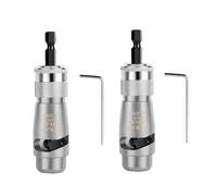 Kznifmk 2pcs Electrician Wire Stripper Kit for Stripping Wire with Hand Electric Drill Alloy Electrician Tool 2.5mm²