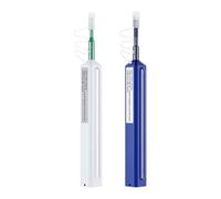 Kznifmk 2PCS Fiber Optic Cleaner Pen 2.5mm for LC/ 1.25mm for SC/FC/Connector Optical Smart Fiber Optic Cleaning Pen Tool