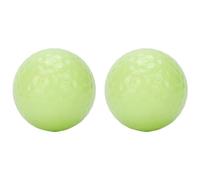 Kznifmk 2PCS Night Golf Balls,Ultra Bright Glow,the Dark Golf Ball Long Lasting Light Up Ball Only Requires UV Light