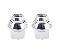Kznifmk 2pcs X 1.5 19mm Hex For Wheel Open Nut Fiesta Focus Ka Mondeo