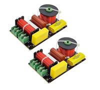 Kznifmk 2X 200W 2 Way HiFi Speaker Frequency Dividers 2800Hz for Aurelia Speaker Audio Crossover Filter Home Theate DIY Speakers