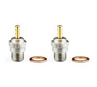 Kznifmk 2X 70117 Glow Plug for T1 N3 N4 Hot Spark Nitro Engine Parts Replace OS 8 for 1/8 1/10 RC Car