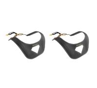 Kznifmk 2X Adjustable Saxophone Shoulder Neck Strap Double Shoulder Strap Harness Sax Musical Instruments Accessories