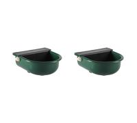 Kznifmk 2X Automatic Drinking Bowl for Cattle and Sheep, Horse and Dog Drinking Bowl, Cattle and Horse Farm