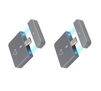 Kznifmk 2X M.2 NVMe 2230 SSD Enclosure USB C Adapter 10Gbps USB3.2 Gen2 External Case Box for M2 2230 NVMe SN740/SN530 520 A