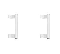 Kznifmk 2X Sliding Door Handle 8inch Aluminum Sliding Glass Door Pull Sliding Patio Door Handles Fits 6-5/8 Inch Mounting Holes