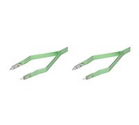 Kznifmk 2X V-Shaped Watch Spring Bar Remover Tweezers Watch Repair Tool