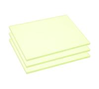 Kznifmk 3 Pieces Leather Craft Punch Pads, Punching Pads, Quiet Plate Tools for Leather Punching, 200x150x8mm/7.9x5.5x0.3in