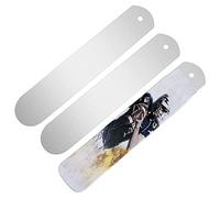 Kznifmk 3 Pieces Metal Straight Style Sock Jigs Sublimation Crew Sock Jig Heat Dye Sublimation Jigs 17.83 x 3.35 Inch