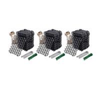 Kznifmk 36Pcs Cat Scat Mat with Spikes,At Animal Spikes Repellent,Garden Prickle Strip Dig Stopper Cat Deterrent Spikes