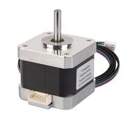 Kznifmk 3D Printer Nema 42 Stepper Motor+XH2.54 Cable 17HS4401 38mm 5mm Black Metal for 3D Printer DIY Engraving Machine Motor