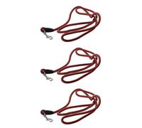 Kznifmk 3X Artificial Leather Braid Dog Leash - S