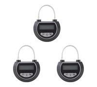 Kznifmk 3X Electronic Time Lock Timer Lock Container Multi Function Time Lock Bin for Toys Black