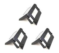 Kznifmk 3X Plastic Black Car Roof Canopy Replacement Part Cover for MN D90 D91 MN90 MN91 MN99S 1/12 RC Car DIY Body Parts