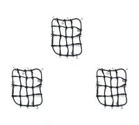 Kznifmk 3X RC Car Parts Accessories Elastic Luggage Net for 1/12 MN D90 D99 MN99S,Black