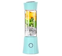 Kznifmk 480Ml Portable USB Charging Fruit Shake Cup Home Quick Juicer Multi-Functional Mini Portable Juicer for Home&Travel-C