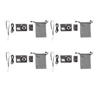 Kznifmk 4X Digital Camera HD Display Video Camera Anti-Shake Camcorder 2.7 Inch Mini Camera