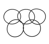 Kznifmk 5 Pieces Flexible Rubber O-Rings Sealing Ring Black 90 x 83.8 x 3.1mm
