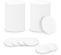 Kznifmk 55Pcs NFC TagsNTAG215 Stickers Chip NFC Tag Metal NFC Card Round NFC 215 Tag Rewritable NFC Coin Cards Compatible NFC Enabled Mobile Devices