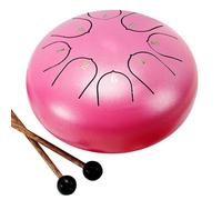Kznifmk 6 Inch 8 Tone Rain Drum Outdoor Chakra Drum Garden Instrument Rain Drum Ethereal Drum C