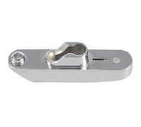 Kznifmk 6 Pcs Single Individual Bridge Saddles Tailpiece with Screws Wrench Set for 6 String Electric Guitar Parts Silver