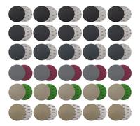 Kznifmk 60 Pcs 6 Inch Wet Dry Sanding Discs,6 Inch Sanding Discs Hook and Loop,800/1000/1500/2000/3000/5000 Grit Silicon Carbide