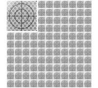 Kznifmk 600Pcs Prism Measurement Reflector Sheet Reflective Tape Target Total Station Tunnel Survey 40X40Mm