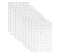 Kznifmk 700Pcs Double Sided Dot Stickers Set Removable Round Clear Sticky No Trace Sticky Stickers Set for Festival Decoration 20mm