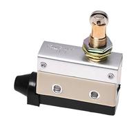 Kznifmk -7311 Parallel Roller Plunger Actuator Momentary Micro Switch Gray+Black