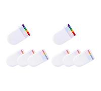 Kznifmk 8 Pcs Rainbow Face Body Paint-Gay Pride Day Flag Face Paint-LGBT Rainbow Stripe Crayon for Gays Pride Day