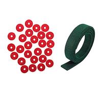 Kznifmk 90Pcs Piano Keyboard Felt Front Rail Regulating Punchings Repair Parts & 1pcs Green Piano Spring Rail Felt