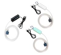 Kznifmk Aquarium Oxygen Pump, Fish Tank USB Silent Air Compressor, Aerator Aquarium Accessories