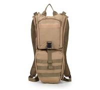 Kznifmk Backpack with 2.5L Liner Reservoir for Men Women Hiking Cycling Running Climbing Hunting(Khaki)
