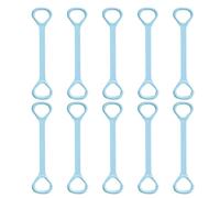 Kznifmk Blue Yoga Eight-Character Stretcher Open Back Fitness Women Stretch Elastic Belt Open Shoulder Beauty Back Artifact