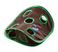 Kznifmk Cute Pet Cat Interactive Hide Game 9 Holes Tunnel Mouse Hunt Intelligence Toy Kit Pet Hidden Hole Kitten Foldable Toys Set Kit