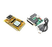 Kznifmk Debug Card Expert Mini PCI PCI-E LPC & PC Diagnostic Card USB Post Card Motherboard Analyzer Tester