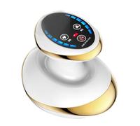 Kznifmk Electric Massage Scraping Body Massage Smart Electric Vacuum Cupping Heating Suction Cup Device Back Neck Arm Massger,A