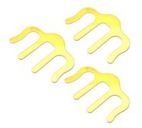 Kznifmk Golden Metal Music Bookshelves and Page Racks - Music Stands for Pianos, Keyboards, Stands and Books