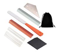 Kznifmk Guitar Leveling Tool Set Portable Piano Tool Wire Gasket Leveling Ruler Musical Instrument Accessories