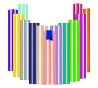 Kznifmk Multi Vinyl, for All Cutting Machine,12x8.2in Self Adhesive Vinyl Sheets Stickers for Car Decal,DIY Mugs