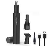 Kznifmk Nose Hair Trimmer for Men Women USB Rechargeable Nose Hair Trimmer IPX7 Waterproof Trimmer Nose Clippers