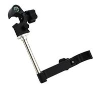 Kznifmk Notebook Holder Handbook Flat Bracket Laptop Tablet GPS Pole Clamp Support for Outdoor Geographic Surveying Rod