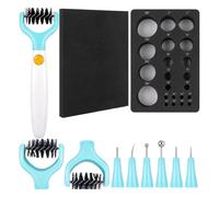 Kznifmk Paper Sculpting Tool Kit & Die Brush for Card Making Paper Blossom Tools for Creating Dimensional Flowers