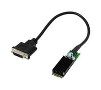 Kznifmk SM768 M.2 B+M to DVI Industrial Machine Vision 4K HD Graphics Card Video Decoder Supports Multiple Formats Support Up to 4K UHD Display Resolution