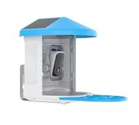 Kznifmk Smart Garden Bird Feeder with Sensor Camera AI-Enabled Wildlife Monitoring Enhanced Bird Watching Experience A