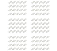 Kznifmk Stainless Steel Flat Bracket Straight Mending Fixing Plates 40mm 120pcs